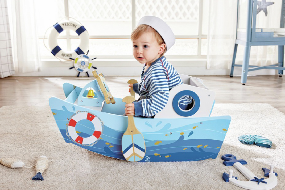 德國 Hape 啟航號搖搖船